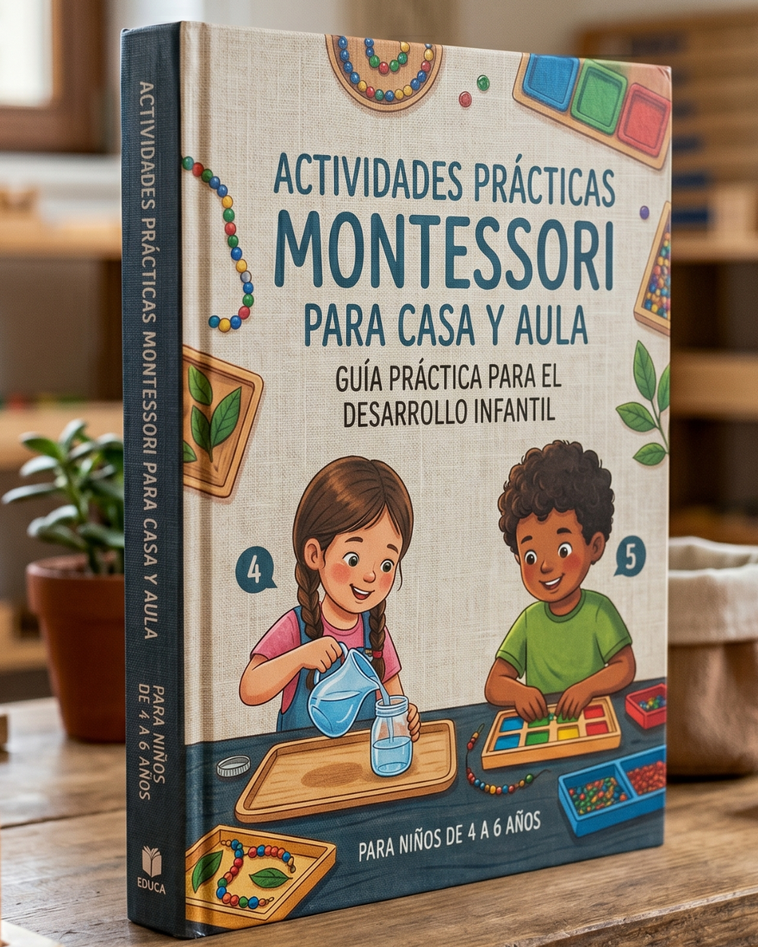 Montessori en Casa y Aula |Pack Práctico de Actividades (4 a 6 años)