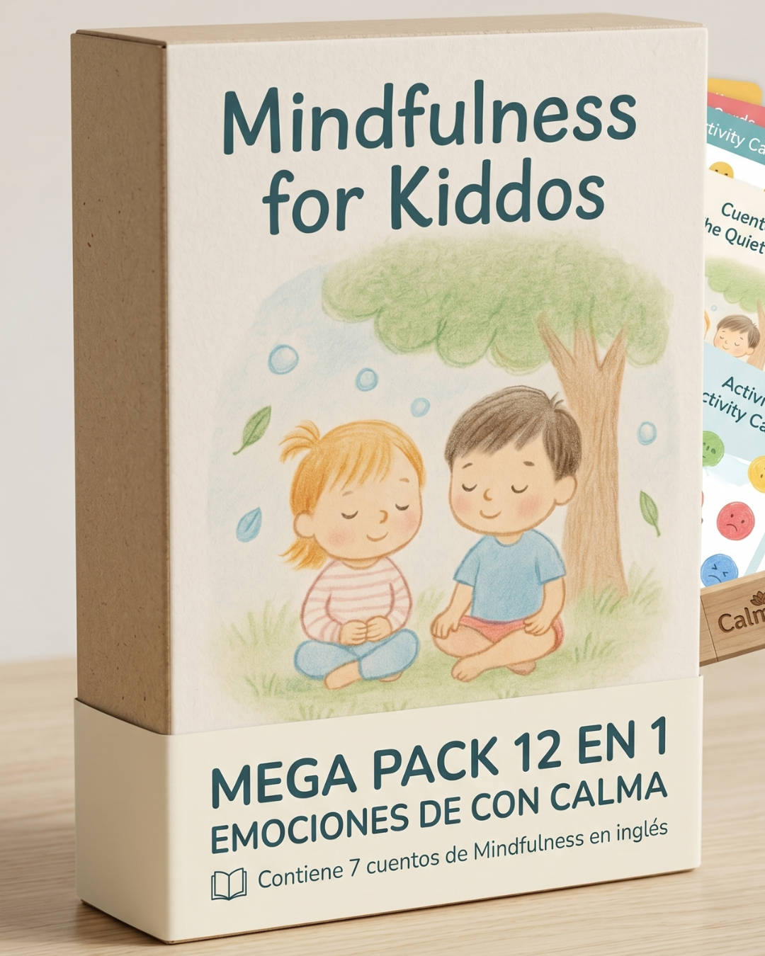 Cuentos de Mindfulness en Inglés para Niños | Pack de 7 Historias de Calma