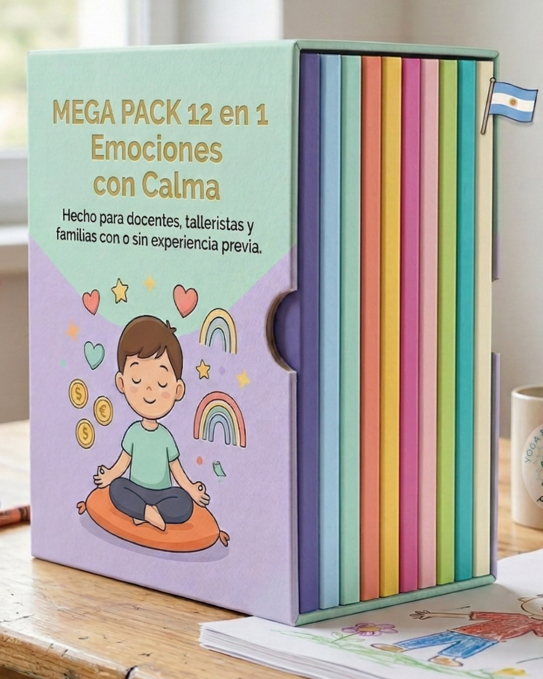 Mega Pack 12 en 1 | Emociones con Calma | para niños y adolescentes 🧘‍♀️✨
